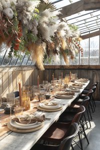 J-Line Stuhl Loft - Leder/Metall - Schwarz