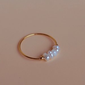 Gurk - Pearl Ring Gold