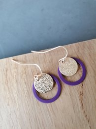 Polly (aubergine guld)