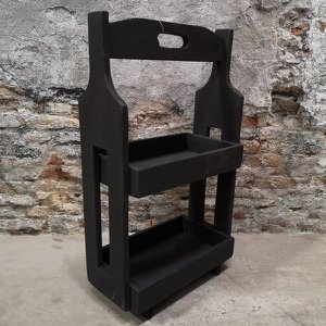 Raja etagere tray black 40x20x66 (68075)