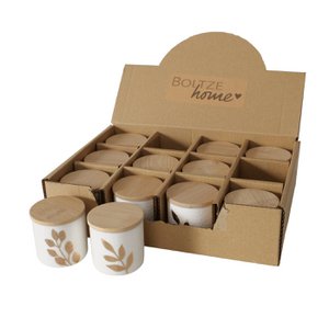 Storage jar with gold leaf 5x5cm