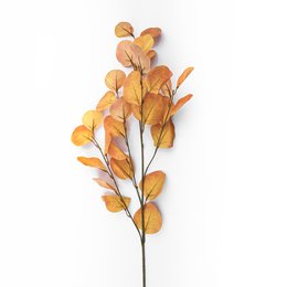 Artificial plant with orange and yellow leaves, 85cm tall, suitable for home or office decor.