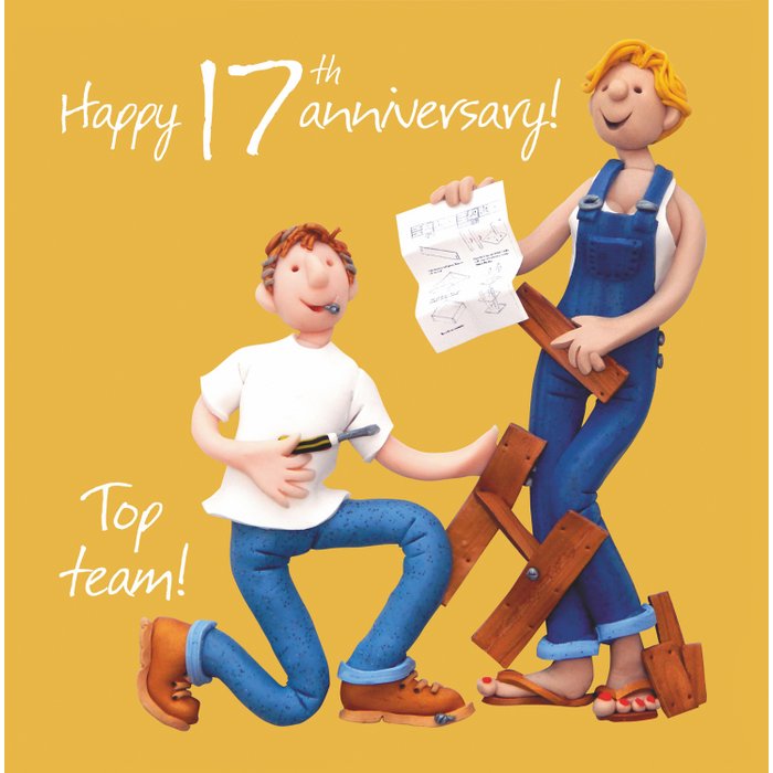 17th Wedding Anniversary card Online Wholesale | Orderchamp