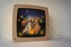 Toverplaat Kamperen met bosdieren