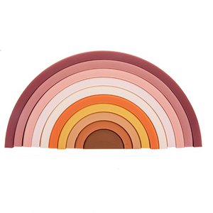 Silikon Regenbogen Puzzle 10 Teile OK 8266