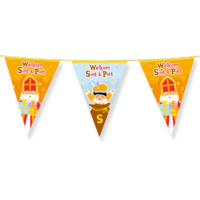 Party Flags foil - Sinterklaas