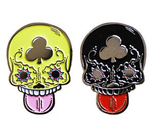Calavera Suave Pin (Soft Emaille) von Creamlab