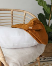 Ammepude i hør - 6 FARVER , ammepude, ammepude i hør, u-formet pude, hjælper til mor og baby, ammepude i hør