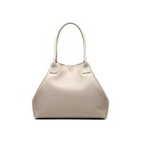 Sac cuir LOLA Dollaro - Dark Beige - Made in Italy