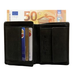 Portefeuille Homme - Portefeuille Homme - Portefeuille Arrigo - Modèle Billfold en Cuir de Buffle 3 Couleurs