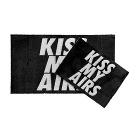 Alfombrilla Sneaker - Kiss my airs - negro