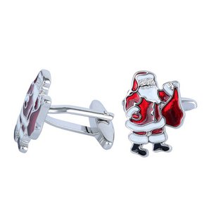Christmas cufflinks "Santa Claus"