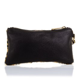 Firenze Artegiani. Mattarello Bolso de mano Mujer.Piel auténtica Cavallino Leopardo Grande Dollaro