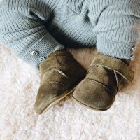 Suede Classic Boots - Moss Green