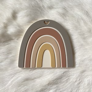 Bijtfiguur Regenboog Neutraal Bruin