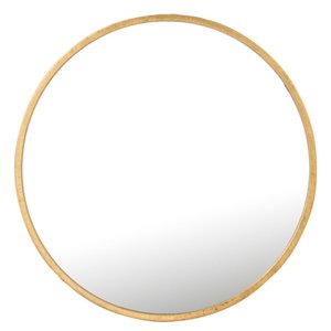 J -Line Spiegel Mona Round - Iron/Glass - Gold - Medium - Ø 50 cm