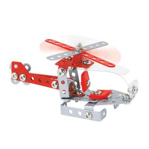 Construction set DIY Helios helicopter metal