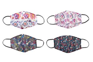 COTTON MASK 10X1X13 WITHOUT FILTER 4 ASSORTMENTS. RC181430