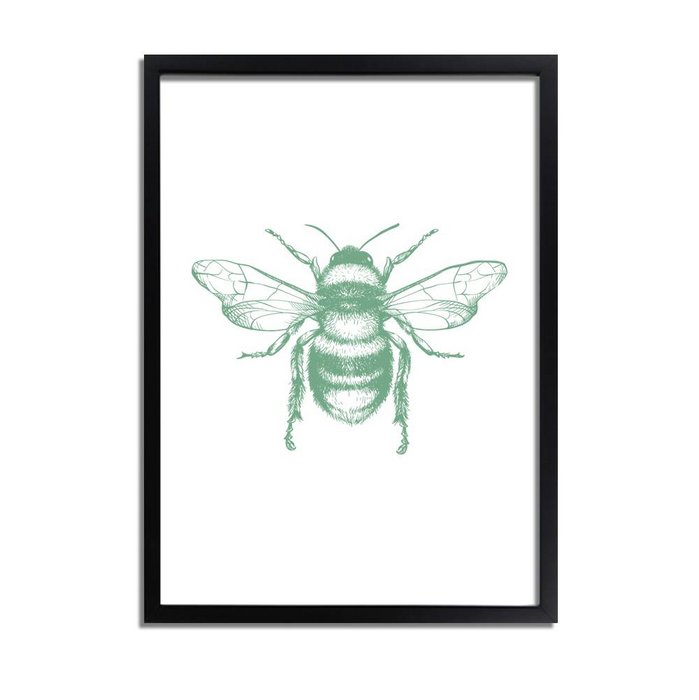 Kinderkamer poster Vlieg - Groen