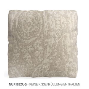 Kussenhoes zand 50x50 cm