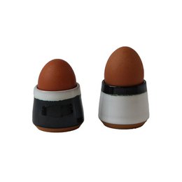 Eggholder 2 tons blanc avec bord noir 200-058