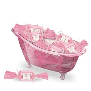 Powder Rose Bon Bon Fizzer In Bathtub