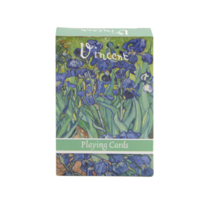 Playing cards, Irisses, Van Gogh