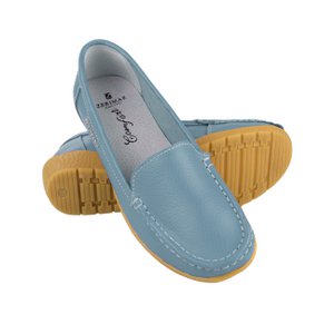 Mocasines de piel con plantilla comfort PUREZA