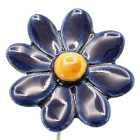 Madeliefje blauw klein 3,5 cm