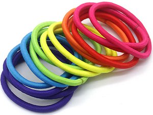 J-F10.1 H817-002-2 Hair Elastics Set 15pcs