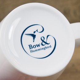 Grand mug en porcelaine Moin