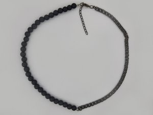 %2370 Pearl link necklace