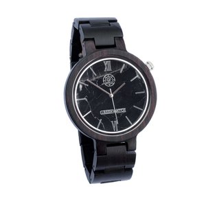 Greenwatch | Marble | Wooden Watch Unisex | Ebony
