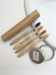 100% biodegradable bamboo toothbrush