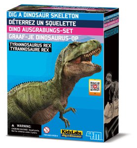 Graaf Je Dino Op - T-Rex - FR + NL Versie