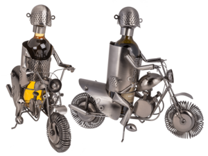 Metal bottle holder, Biker II,