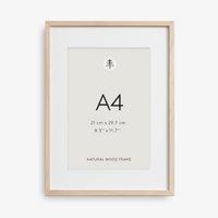 Natural Picture Frame, A4
