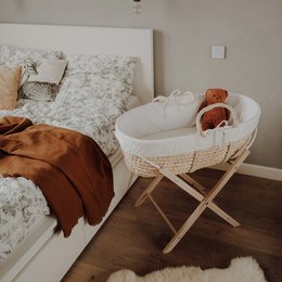 Stojak koszowy Moset - Smart Stand naturalny