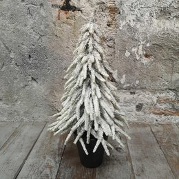 Demu kerstboom in pot snowfinish H39cm (39327)