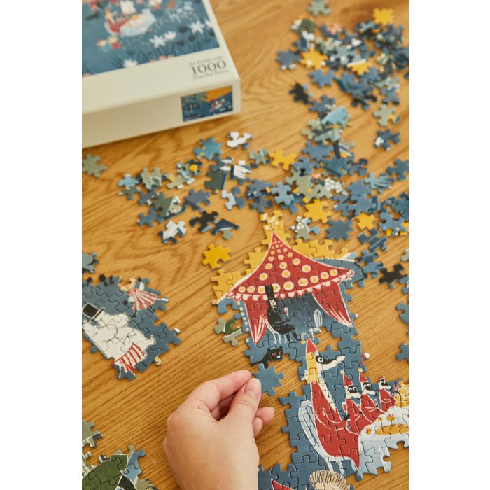 Puzzle artystyczne Muminki - Niebieskie - 1000 szt Sprzedaż