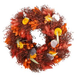 Trockenblumenkranz Terra