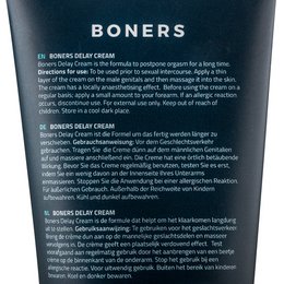 Boners - Orgasm Delay Cream - 100 ml