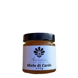 100% Sardinian raw honey in a 250g jar. Natural, unprocessed honey with a rich, floral flavor.