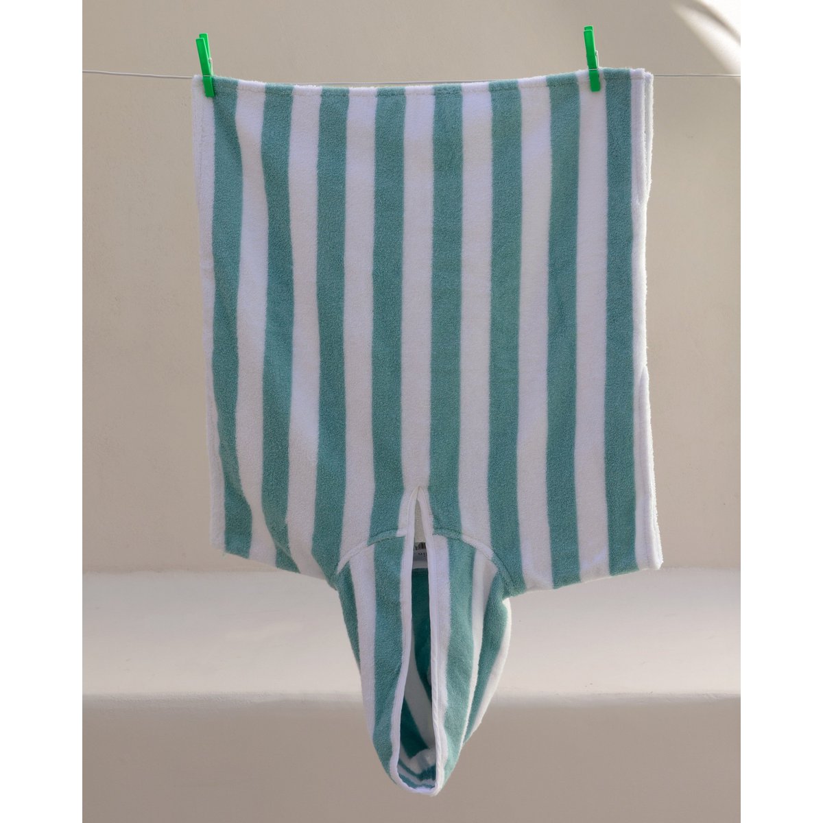Kids Bath Beach Poncho Aqua