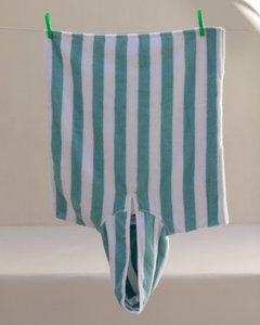 Badeponcho für Kinder, Aqua