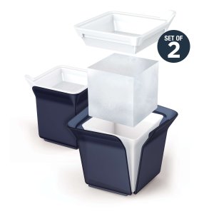 ZOKU - Ice shape Cube set of 2 pieces - Blue