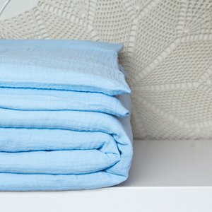 Mousseline beddengoed 'simpel' 90x120