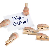 Clipper Ei orange SET/6 5 cm VE12 SETS