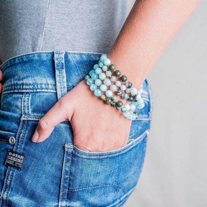 Moonlight Path Gemstone Mala