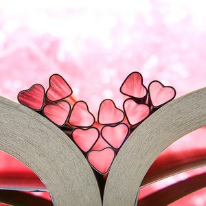 „Herz“-Strohhalm – gerade – 215 x 8 mm – 6 Farben erhältlich